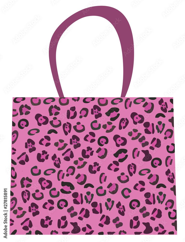 pink leopard shopping bag pink leopard shopping bag
