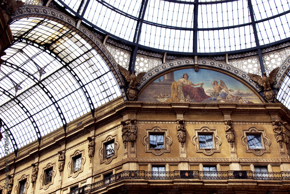 Galleria Vittorio Emanuele in Milano - dettaglio