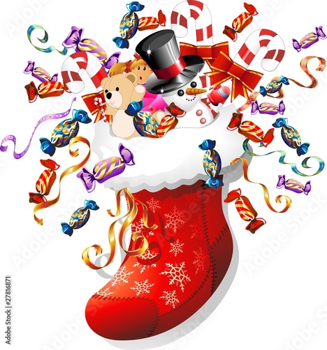 Calza di Natale con Giochi e Dolci-Christmas Stocking Swap