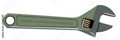 The adjustable wrench