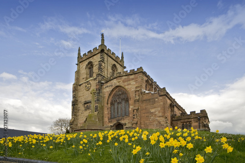 Canvas Print Audlem Cheshire