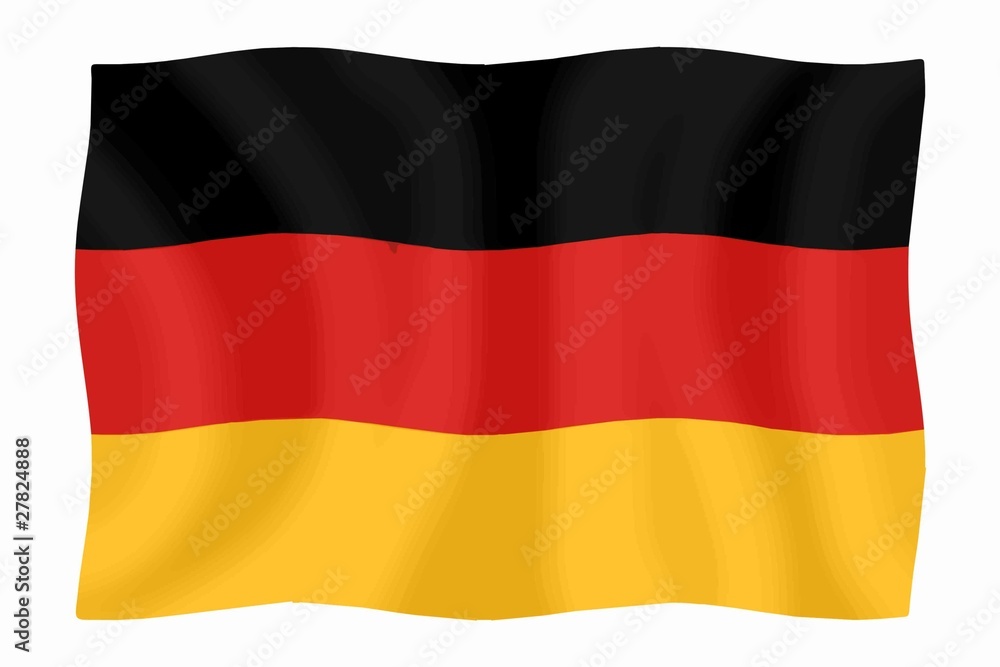 Naklejka premium Flagge Deutschland