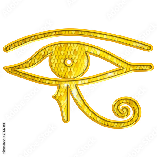 L'oeil Oudjat - oeil d'Horus - Symboles d'Egypte