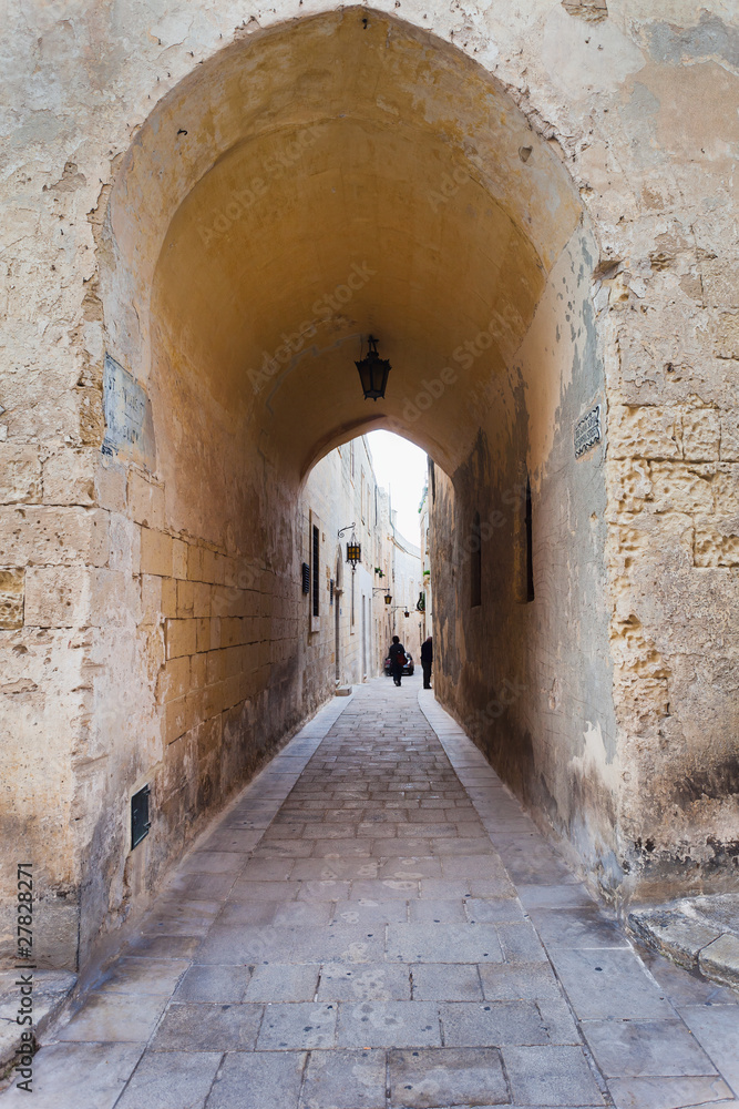 Archway, Mdina, Malta