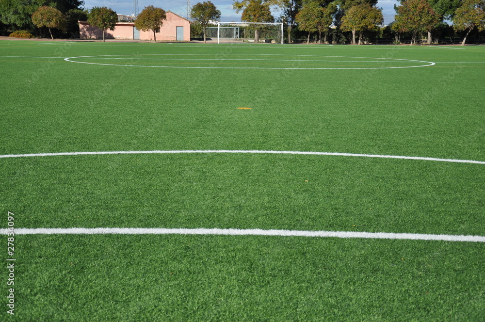 Campo de futbol.