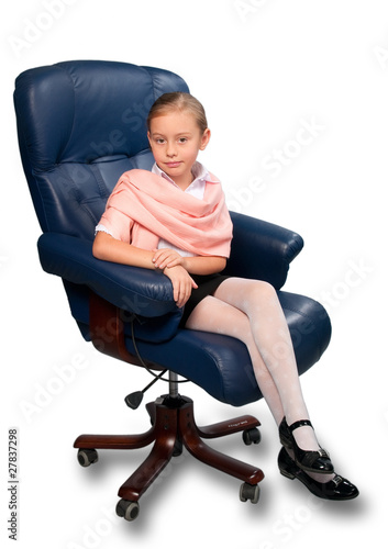 Attractive little girl portrait