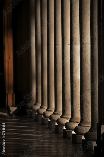 Photographie colonnade