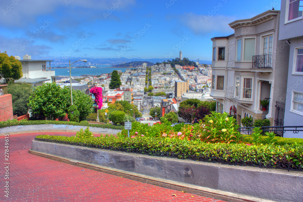 Lombard Street - San Francisco Lombard Street - San Francisco