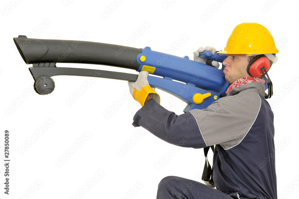 Worker in uniform Worker in uniform