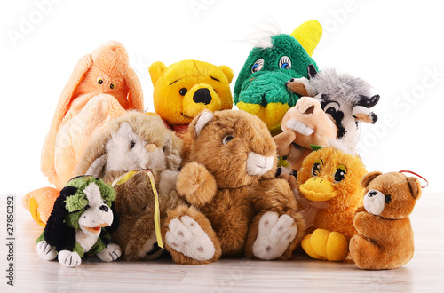 Stuffed animal toys photo