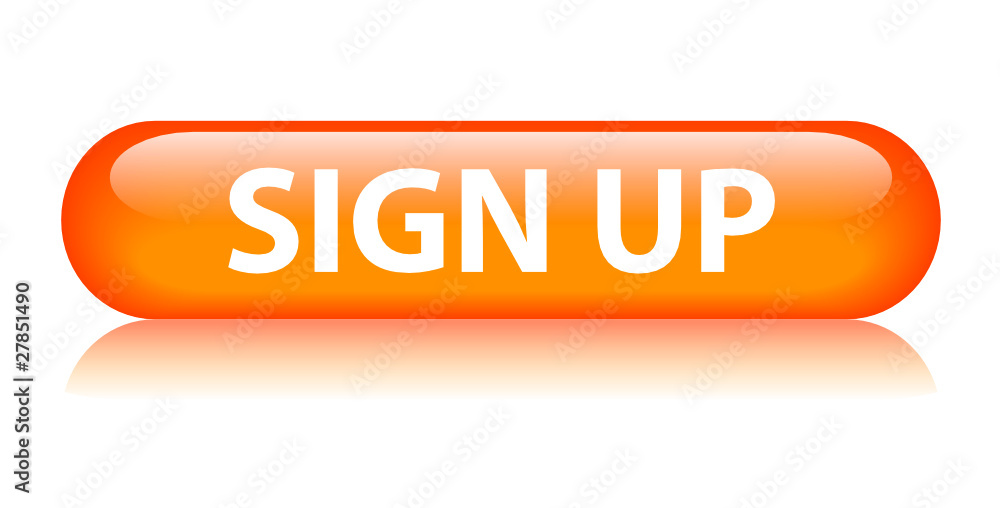 "SIGN UP" Button (free subscribe register join now new account) - obrazy, fototapety, plakaty 