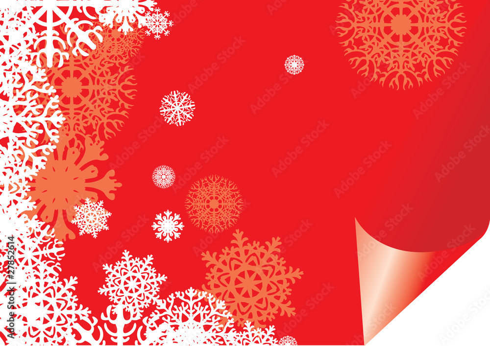 Snowflake background Snowflake background