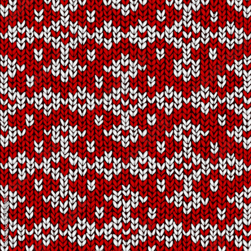 Snowflake jumper pattern, vector illustration