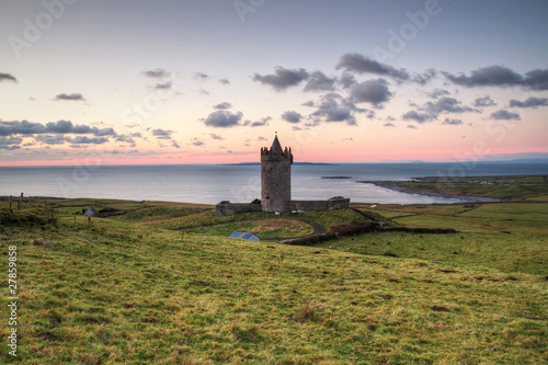 Doonagore castle at sunset - HDR