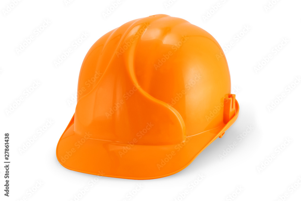 Helmet builder on a white background Helmet builder on a white background