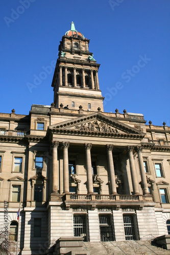 Obraz na plátně Wayne county building