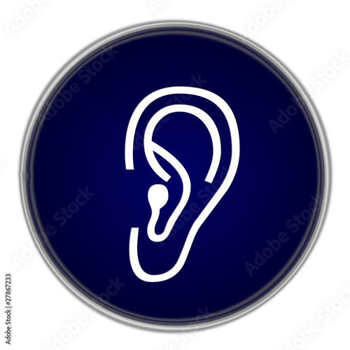 Simbolo orecchio photo