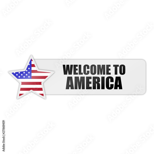 button stern welcome to america I