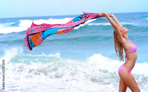 Foto Sexy bikini holiday girl