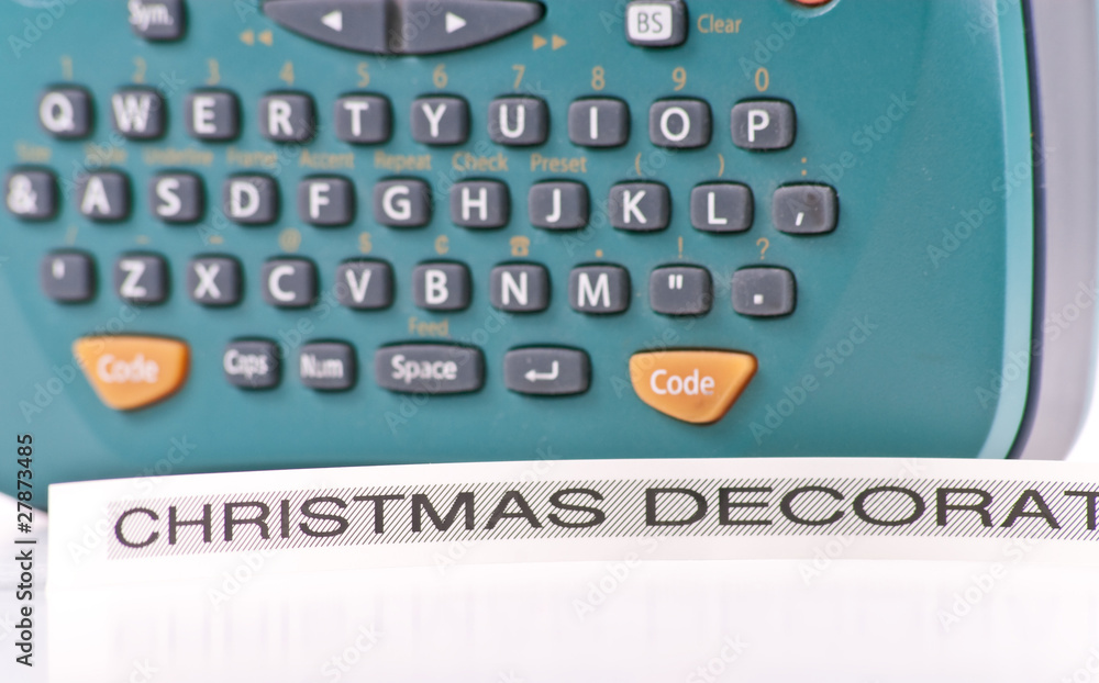 Christmas Decoration Storage Organizational Sticker Christmas Decoration Storage Organizational Sticker
