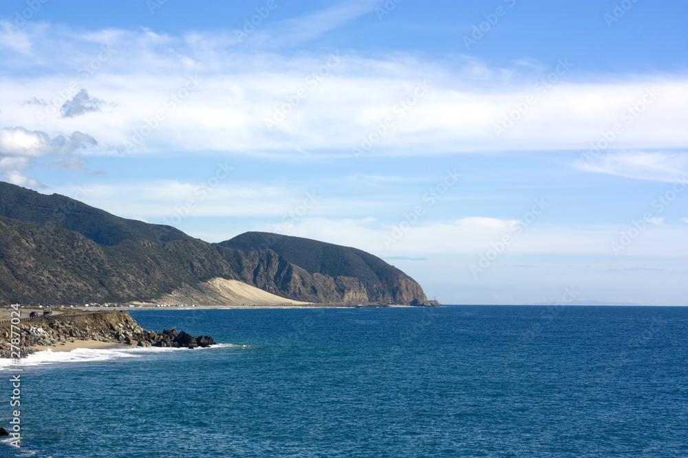 Pacific Coast Highway 1 near Point Mugu, CA