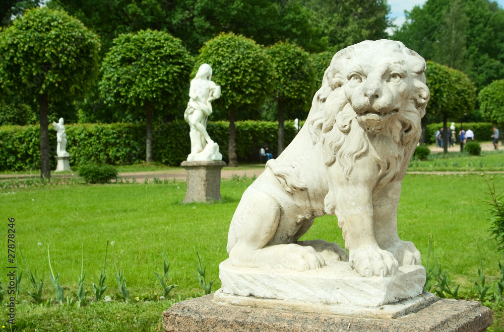 Kuskovo estate, Moscow: statues in the park Kuskovo estate, Moscow: statues in the park