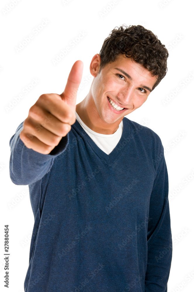 Successful thumb up Successful thumb up