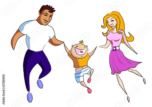 Happy family