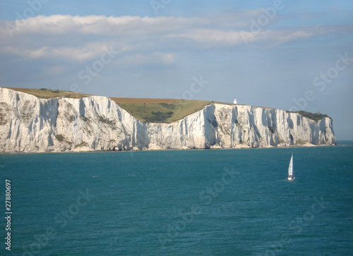 Obraz na plátně white cliffs of Dover