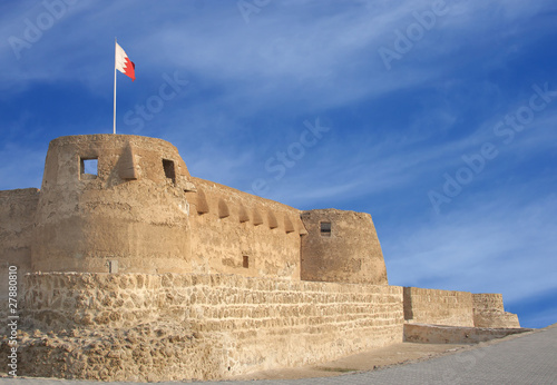 The front wall of Arad fort looking towards NE photo