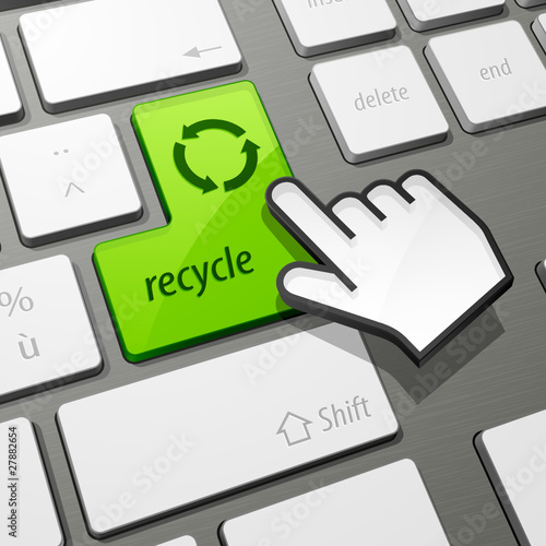 clavier recyclage
