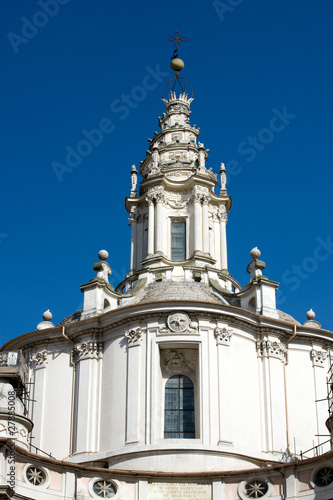 Roma Chiesa Sant'Ivo cupola del Borromini