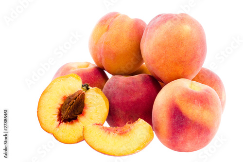 few peachs