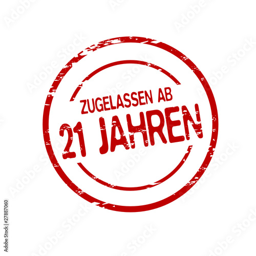 Zugelassen ab 21 Jahren
