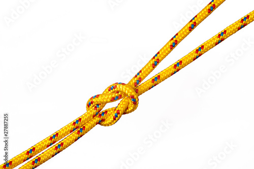 knot white background