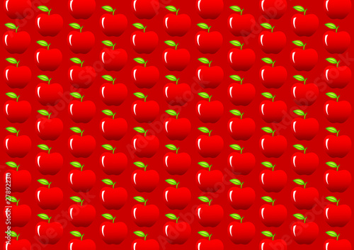 Abstraction with red apples