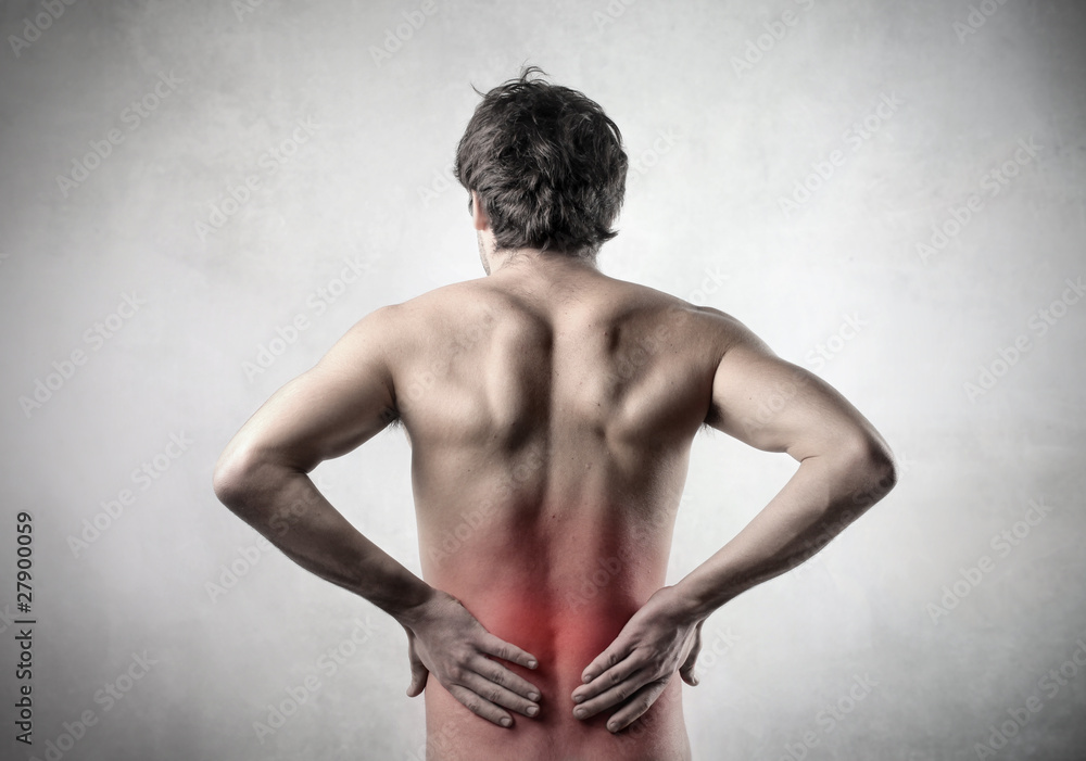 Naklejka premium Backache