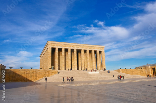 Fototapeta Ankara - Turkey, Mausoleum of Ataturk
