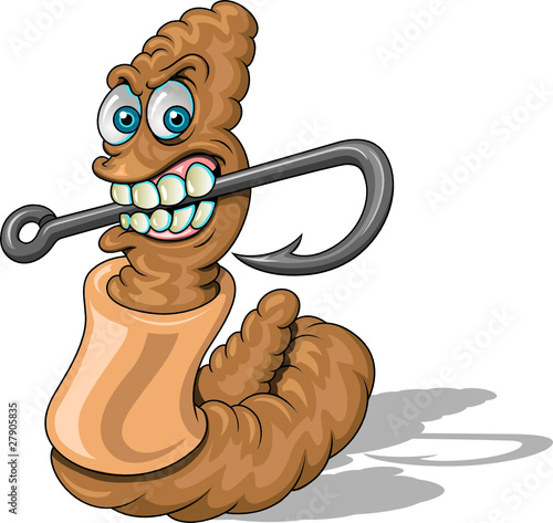 Worm with Hook
