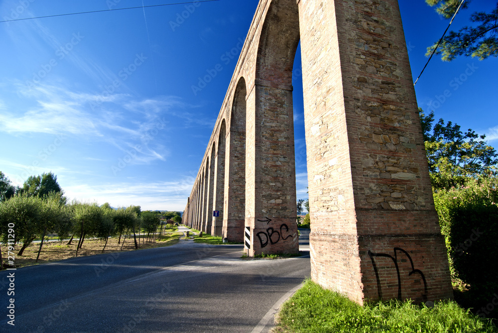 Ancient Aqueduct in Lucca, Italy Ancient Aqueduct in Lucca, Italy