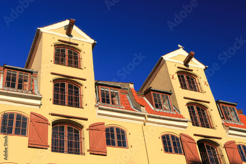Canvas Print Traditional warehouse in Denmark