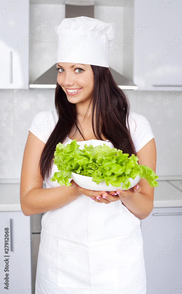 cook with salad cook with salad