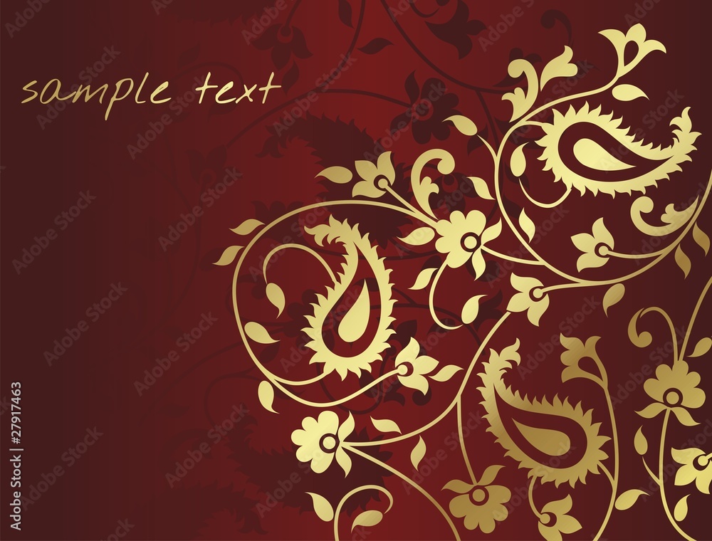 floral paisley background floral paisley background