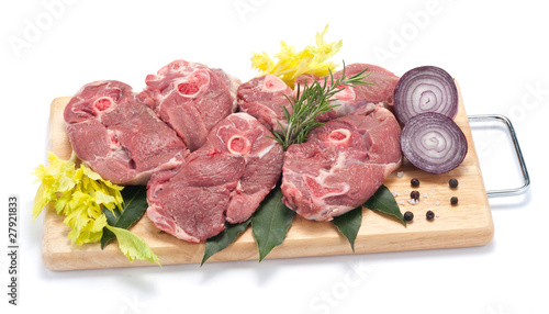 Konstfotografi Agnello coscia a fetta