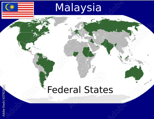 Malaysia federal states union sovereign political