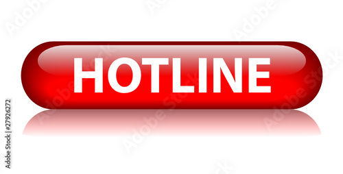 HOTLINE Button (customer service support helpline contact call)