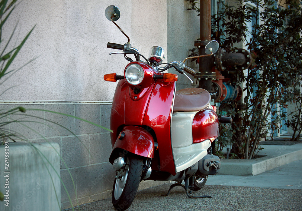 Fototapeta premium scooter