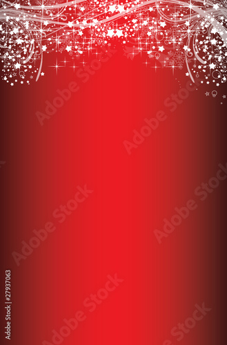fond de noel rouge