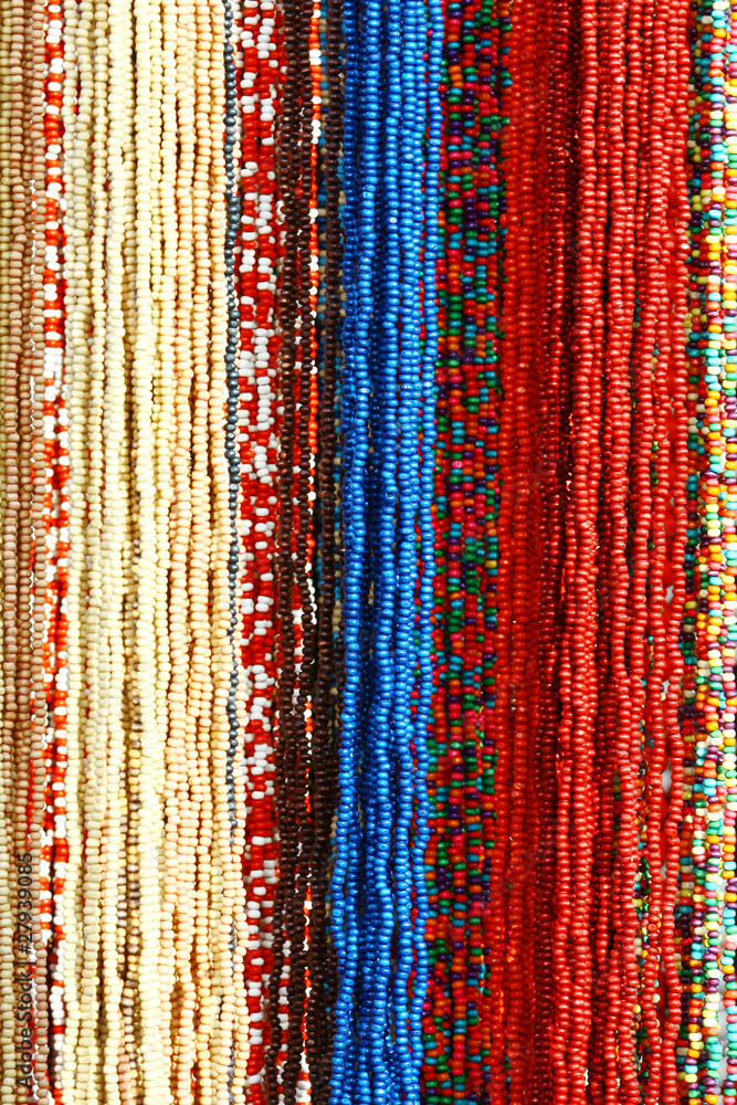 Colorful Beads Background Colorful Beads Background