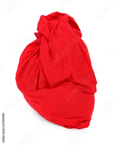 red sack of Santa Claus